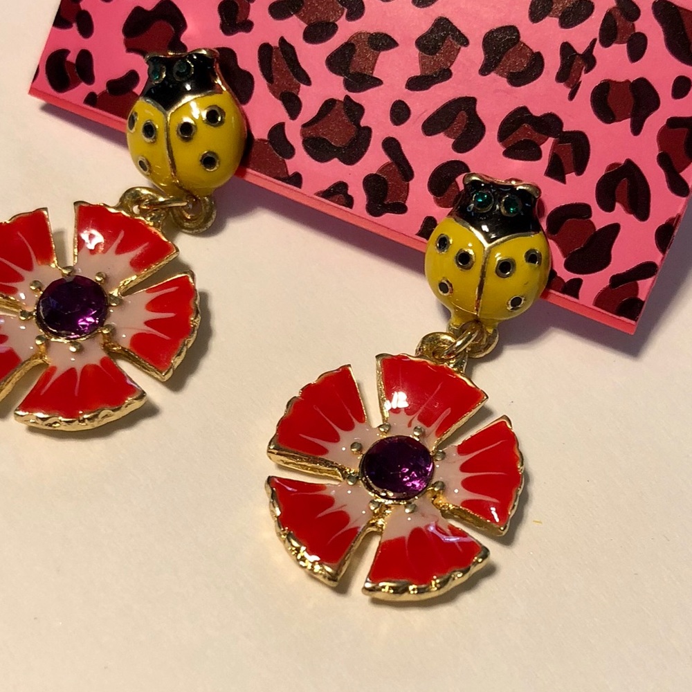 Yellow Ladybugs By Betsey Johnson 🐞